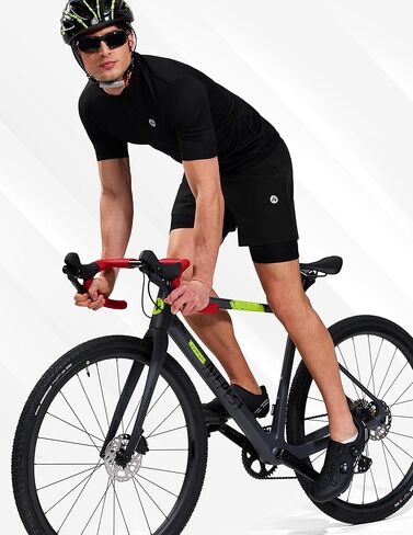 Nepest Men’s 4D Padded Mountain Bike Shorts MTB Cycling Biking Bicycle Riding Shorts with Zipper Pockets in Kuwait