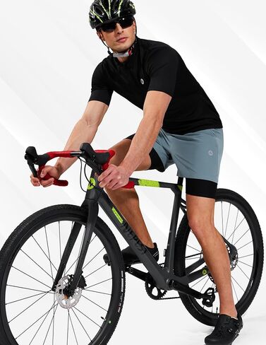 Nepest Men’s 4D Padded Mountain Bike Shorts MTB Cycling Biking Bicycle Riding Shorts with Zipper Pockets in Saudi Arabia