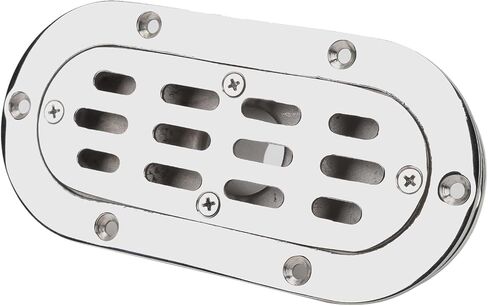 Marine Floor Drain, 7.48x3.54in Boat Floor Deck Drain, 316 Stainless Steel Boat Drain Floor Deck with Mirror Polished for Boats Yachts in Saudi Arabia