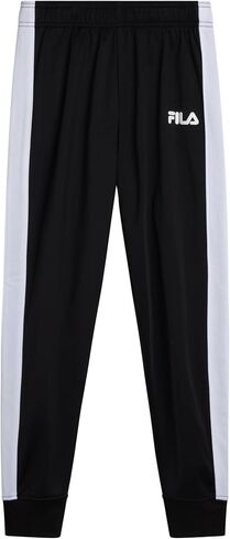 Fila Boys Active Tracksuit Set - 3 Piece Performance Tricot Sweatshirt, Jogger Sweatpants, Shirt - Activewear for Boys (8-12) in Saudi Arabia