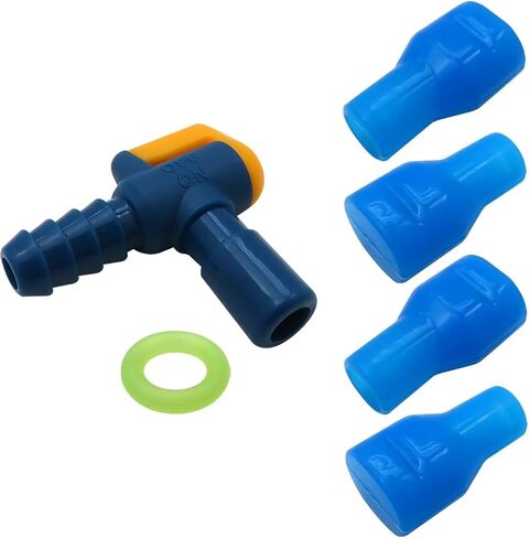 Professional 4 Pack Bite Valve Replacement 90 Degree Silicone Mouthpiece Compatible for Most Hydration Bladders, for Camelback in Saudi Arabia