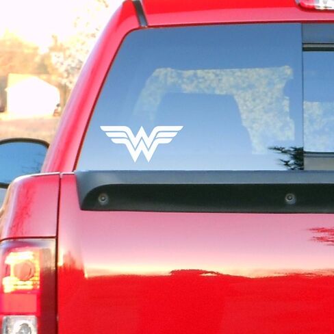 Wonder Woman Decal (White) in Kuwait