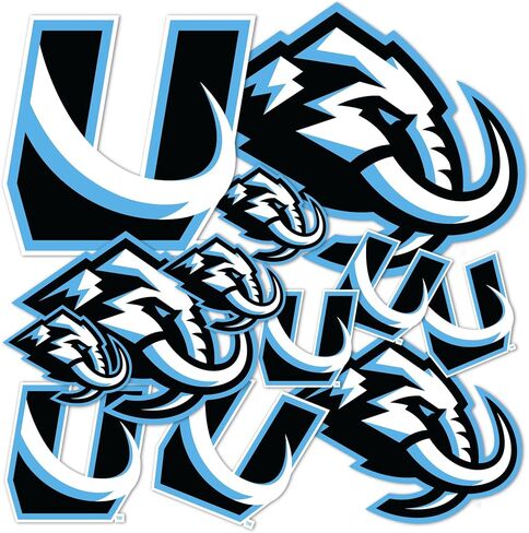 Desert Cactus Utah Mammoth Sticker NHL Team National Hockey League Vinyl Secal Laptop Botto Mater Scrapbook (Type 1-1) in Saudi Arabia