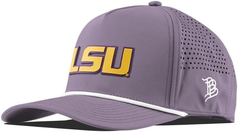 فواتير ذات العلامات التجارية مرخصة رسميًا X LSU Tigers 5-Panel Collection Gold Block PVC in Kuwait