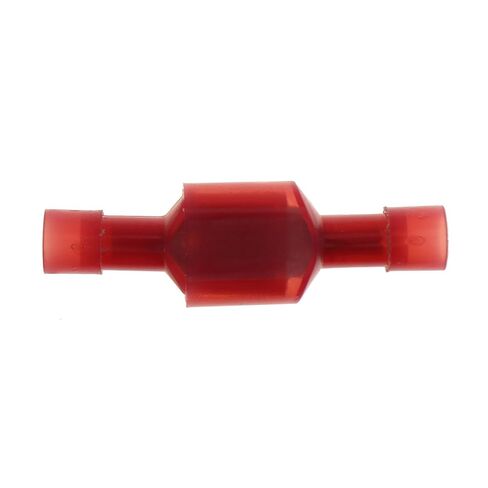 MeetOoot 100pcs نايلون سبيد موصل مجموعة Red 22 إلى 16 AWG انفصال سريع معزول بالكامل من الذكور والإناث الأسلاك in Saudi Arabia
