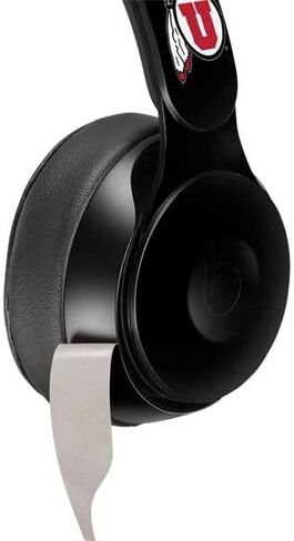 Skinit Decal Audio Skin Compatible with Beats Solo Pro - Officially Licensed University of Utah Circle and Feather on Black Design in Saudi Arabia