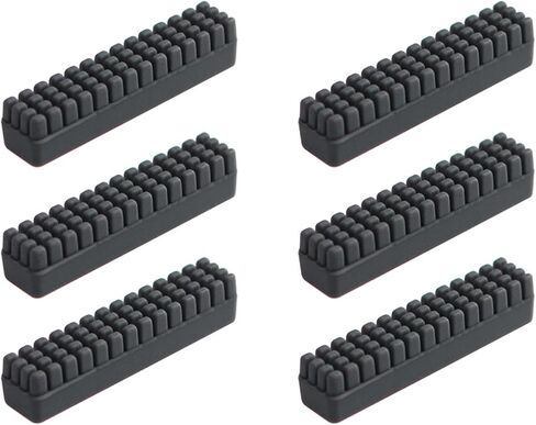 6pcs 3D الطابعة فرشاة فوهة السيليكون لـ Bambu Lab A1，3D أداة تنظيف فوهة BUSTERT BRINTER من مجموعة أدوات استبدال فرشاة الفوهة لقطع غيار الطابعة ثلاثية الأبعاد وملحقاتها (غير متوافقة مع Bambu A1 MINI) in Saudi Arabia