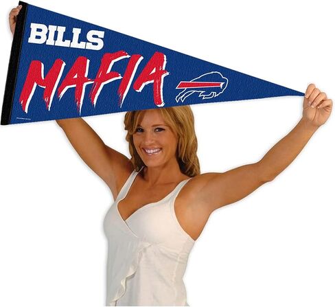 Wincraft Buffalo Bills Mafia Pennant Banner Flag in Saudi Arabia