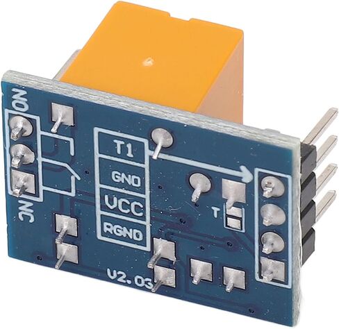 Pomya Micro Relay Module, NO NC HK Small Relay Module Light Indicator DC3.3‑5V with Optocoupler for Home Appliances (1 Channel), Pomyak48c2q9umv-11 in Saudi Arabia