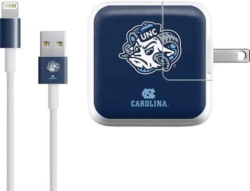 Skinit Scheal Skinit Goan Other Compatible مع iPad Charger (10W USB) - كلية مرخصة رسميًا في ولاية كارولينا الشمالية تار هيلز تصميم أيقونة in Saudi Arabia