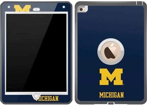 Skinit Skinit Skin Compatible مع Otterbox Defender iPad Air 2 - تصميم شعار Michigan M المرخص رسميًا in Saudi Arabia
