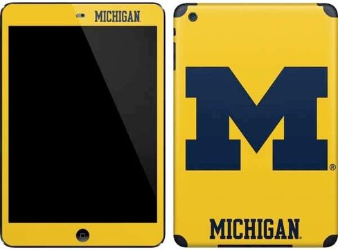 Skinit Skinit Tablet Skiner مع iPad Mini (1st & 2nd Gen) - College College Michigan M Logo Design in Saudi Arabia