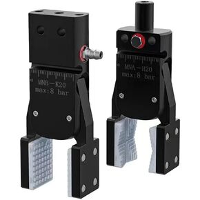 1pcs Sensor Flat Patch and Wide MINIB with Open Grab Air Cylinder Robotic Pneumatic Mini Robot Gripper Clamp(MNB-K35) in Kuwait