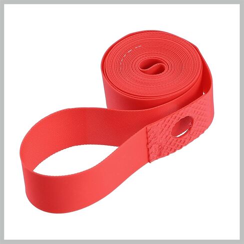 700C 27 "دراجة دراجة دراجة العجلة حافة الشريط حافة الشريط بطانة الداخلية حماية الأنبوب شريط PVC Red زوج بقطع السيارة in Saudi Arabia