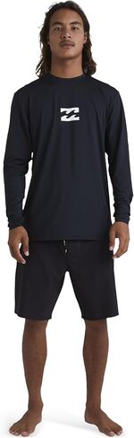 Billabong Men's All Day Wave Loose Fit Long Sleeve Rashguard 50+ Uv Protection in Saudi Arabia