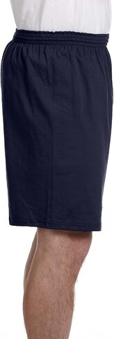 Champion Men's Cotton Gym Short, Navy, Small in Saudi Arabia