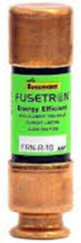 Bussmann FRN-R-10 (FRNR-10 ، BP/FRN-R-10) 10 AMP (10A) 250V FUSETRON Dual Element Time-Time Current Class RK5 Fuse ، UL المدرجة ، الشحن السريع !! in Saudi Arabia