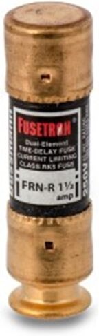Cooper Bussmann Brand FRN-R-1-1/2 (FRN-R-1.5) 1.5Amp Fusetron Dual Element Time-Delay Fuse 250V in Saudi Arabia