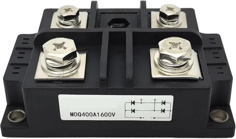 1pc 1phase MDQ400A 1600V ، 400A طور واحد مرحلة الجسر مقوم الجسر الجسر الجسر الصمام الثنائي in Saudi Arabia