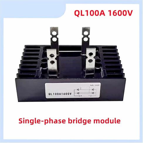 1pc QL100A-16 Single-Phase Rectifier Bridge QL40A QL60A QL80A QL100A QL150A Rectifier 1000V 1600V Bridge QL100A-16 QL150A1600V(QL150A 1600V) in Saudi Arabia