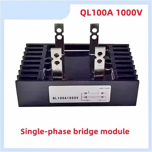 1pc QL100A-16 Single-Phase Rectifier Bridge QL40A QL60A QL80A QL100A QL150A Rectifier 1000V 1600V Bridge QL100A-16 QL150A1600V(QL150A 1600V) in Saudi Arabia