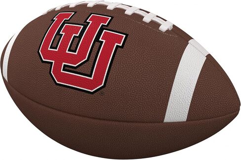 Logo Brands Utah Utes Team Stripe Official-Size Composite Football in Saudi Arabia