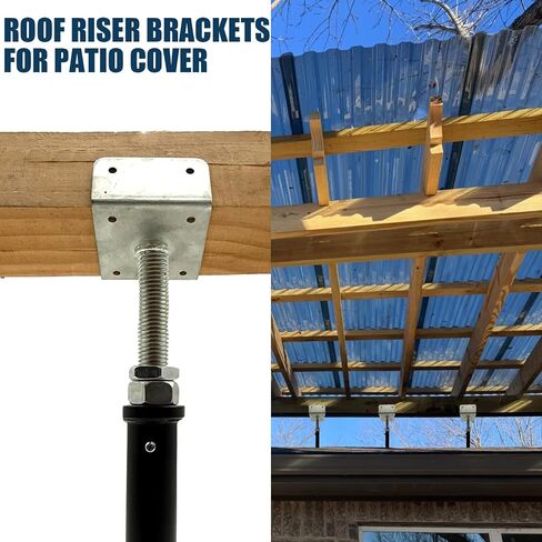 2 Pack U-Shaped Floor Jack - Adjustable Steel Beam Support for 4x2, 4x4, 4x6 Joists Heavy Duty Screw Jack with U-Head Telepost & House Jack.6-8.5 Inch Adjustment Range. in Kuwait