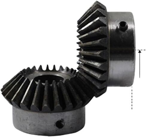 A 1.5 Module 20 Teeth Standard Inner Hole, Inner Hole 8/10/12/14/15mm Gear Teeth Spiral Bevel Gear(12PC,1.5M20T 12mm Hole) in Saudi Arabia