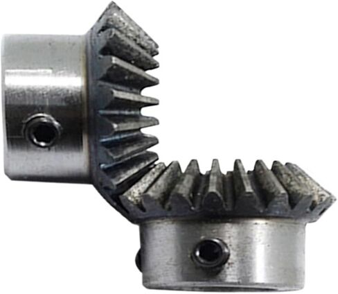A 1.5 Module 20 Teeth Standard Inner Hole, Inner Hole 8/10/12/14/15mm Gear Teeth Spiral Bevel Gear(12PC,1.5M20T 12mm Hole) in Saudi Arabia