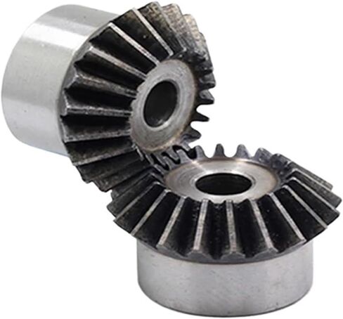 A 1.5 Module 20 Teeth Standard Inner Hole, Inner Hole 8/10/12/14/15mm Gear Teeth Spiral Bevel Gear(12PC,1.5M20T 12mm Hole) in Saudi Arabia