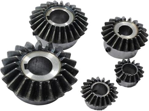 A 1.5 Module 20 Teeth Standard Inner Hole, Inner Hole 8/10/12/14/15mm Gear Teeth Spiral Bevel Gear(12PC,1.5M20T 12mm Hole) in Saudi Arabia