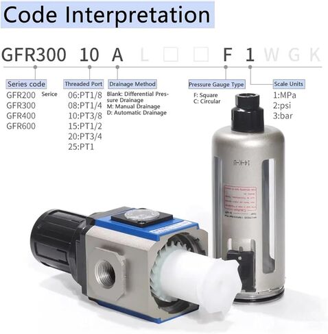 Pressure Regulating Filter GFR300-10/8 GFR200-06/08 GFR400-15-A-F1(GFR200-06-F1) in Kuwait