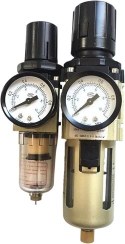 AW2000-02-AW5000 Type Air Filter Pressure Regulating Regulator Trap Oil Water Separator Processor for Compressor(AW5000-10) in Saudi Arabia