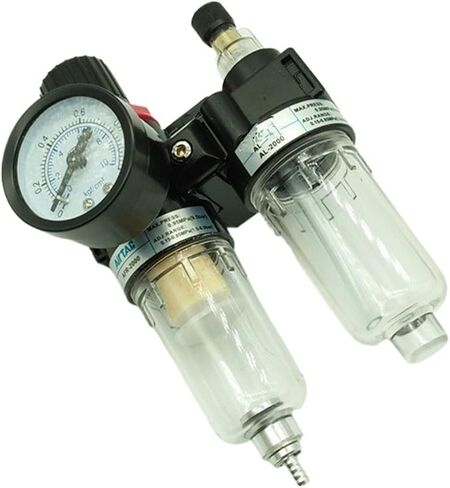 13mm Thread Pneumatic Air Source Treatment Filter Regulator W 0-1MPa Gauge in Saudi Arabia