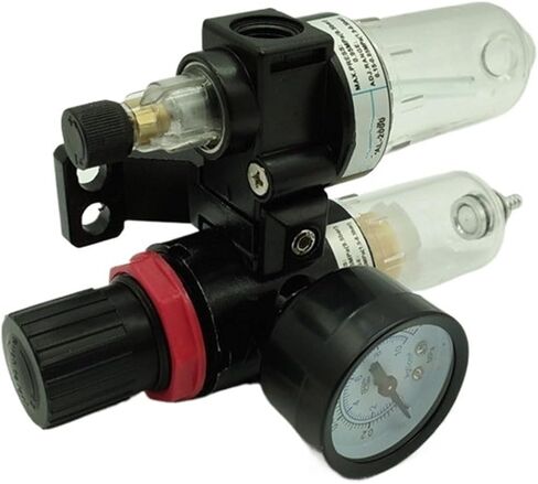 13mm Thread Pneumatic Air Source Treatment Filter Regulator W 0-1MPa Gauge in Saudi Arabia