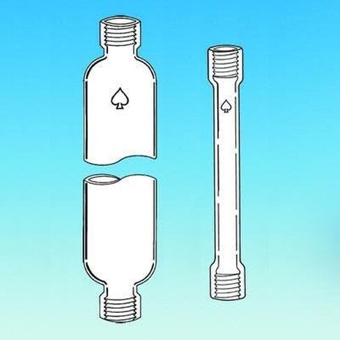 5820-30 Series Chromatography Column with #25 Threds, 25 mm ID, 300 mm Height in Saudi Arabia