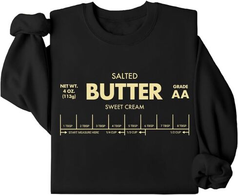 DarkJoy Salted Butter Sweatshirt Hoodie Butter Sweatshirt Shirt Long Sleeve in Saudi Arabia