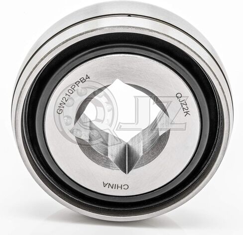 [2-Pack] GW210PPB4 Agricultural Bearing, 1-1/8'' Square Bore, 3.543'' Outside Diameter. AG Bearing with Grease Hole [Cross-Reference: 18SG3-210E3, DS210TTR4] in Saudi Arabia