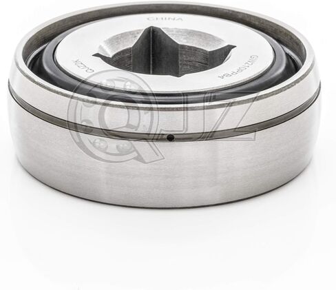 [2-Pack] GW210PPB4 Agricultural Bearing, 1-1/8'' Square Bore, 3.543'' Outside Diameter. AG Bearing with Grease Hole [Cross-Reference: 18SG3-210E3, DS210TTR4] in Saudi Arabia