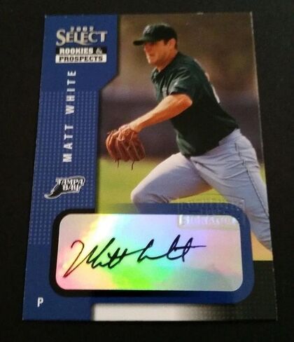 Matt Rays 2002 Select Rookies & Effects Adugraph JG3 - MLB Motoprooged Baseball Cards in Saudi Arabia
