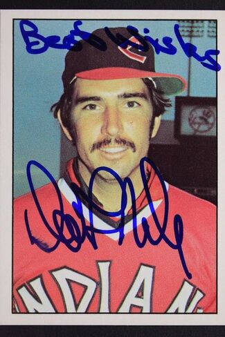 Dave Laroche Indians تم توقيعه 1975 SSPC #510 بطاقة موقعة نادرة 16L - MLB بطاقات البيسبول موقعة in Saudi Arabia