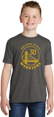 Outerstuff Stephen Curry Golden State Warriors #30 اسم شباب حجم اللاعب والرقم تي شيرت in Kuwait