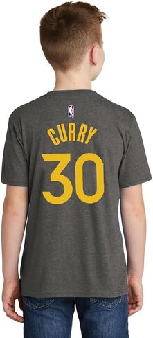 Outerstuff Stephen Curry Golden State Warriors #30 اسم شباب حجم اللاعب والرقم تي شيرت in Kuwait