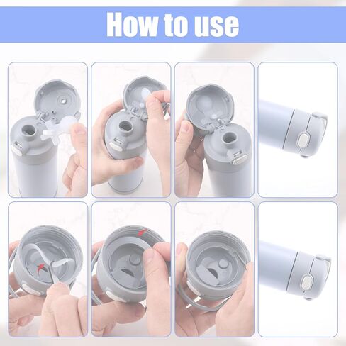 4pcs استبدال تسرب سدادة ل thurmos funtainer 16 أوقية زجاجة الفولاذ المقاوم للصدأ الفولاذ المقاوم للصدأ معزولة in Saudi Arabia