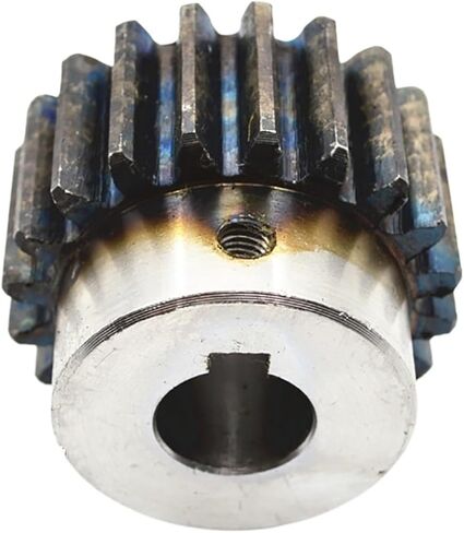Pinion Hardware for Mechanical Rotation 1.5 Module Spur Gear Motor Gear 1.5M 24T 45# Steel Mechanical Transmission Gear Keyway Bore(12.7mm(5x2.3mm)) in Saudi Arabia