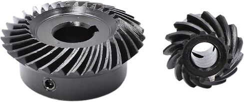 Pinion Hardware for Mechanical Rotation Two Pieces of Spiral Bevel Gear 2modulus 22/25/30 Teeth Number(2M25T Pair) in Saudi Arabia