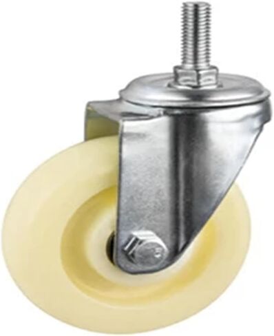 1 Piece 2.5 inch/3 inch/4 inch/5 inch Medium Nylon Caster Industrial Flat car Swivel Wheel with Brake Nylon Caster(Directional,5 Inch) in Kuwait