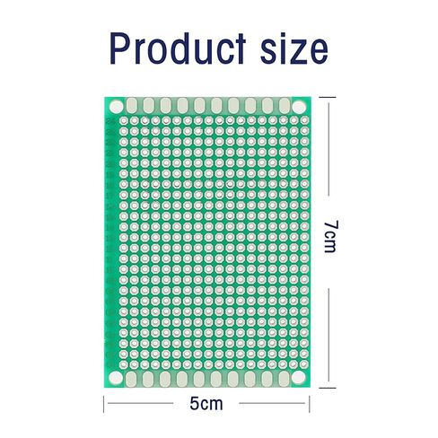 مجموعات لوحات الخبز ثنائي الفينيل متعدد الكلور ، 8 × 12 سم طقم لوحة ثنائي الفينيل متعدد الكلور من جانب واحد ، 5 PCS Kit Bread Board ، لوحة خبز ثنائي الفينيل متعدد الكلور الأخضر ، مجموعات لوحات الألياف الزجاجية FR-4 ، لوحة الخبز للبطاقة الإلكترونية. in Kuwait