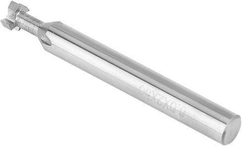 T Slot End Mill T Type Tungsten Steel Milling Cutter Socket Slot Cutter D6xH2xL50xφ6 for Aluminum Alloy & Wood in Saudi Arabia