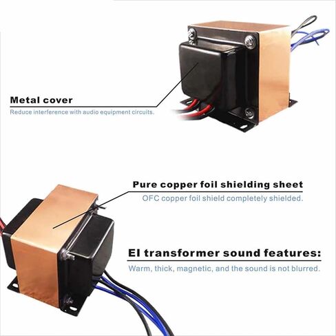 1pcs 115V/230V 300W Transformer 300VA 28V-0-28V/36V-0-36V with Copper foil Shield(28V-0-28V X2) in Saudi Arabia